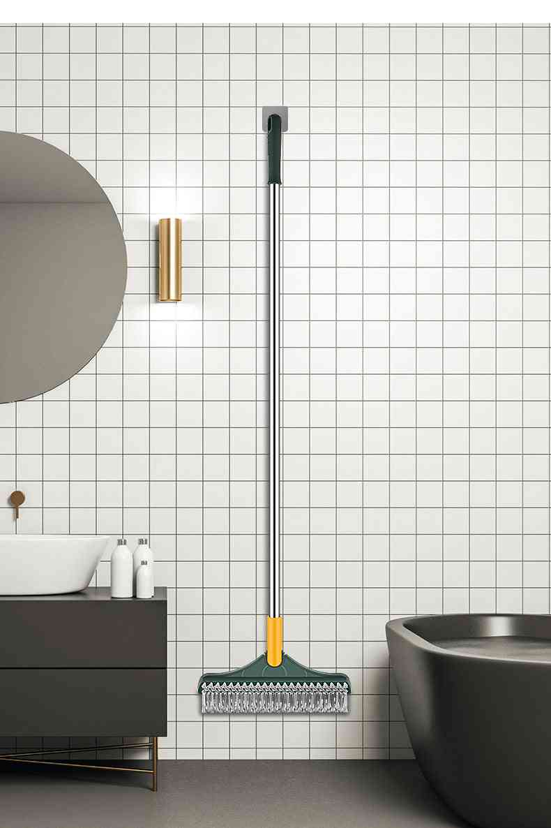 3-in-1 Cleaning Brush | Long Handle Rotating Floor Tool | GLOBGRIP®