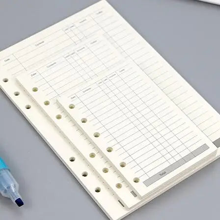 Loose Leaf Refill A5 & A6 | 45 Sheets Planner & Notebook Paper | GLOBGRIP® GLOBGRIP®