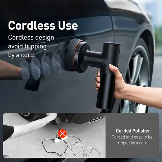 Baseus Wireless Car Polisher Machine – Cordless Electric Wax GLOBGRIP®