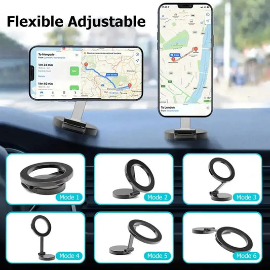 Car Magnetic Folding Phone Holder | Industrial Anti-Slip Solution GLOBGRIP®