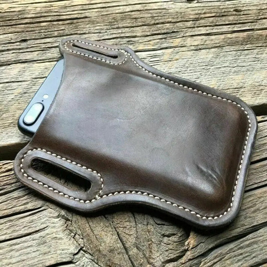 Phone Case Holster | Leather Belt Waist Bag for Men | GLOBGRIP® GLOBGRIP®