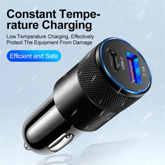 USB Car Charger Type C | Industrial Anti-Slip Solution GLOBGRIP®