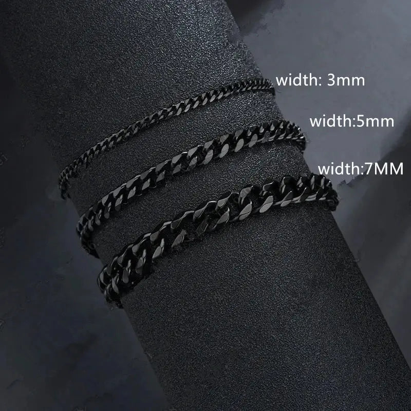 Trendy Cuban Chain Men's Bracelet | Industrial Anti-Slip Solution GLOBGRIP®