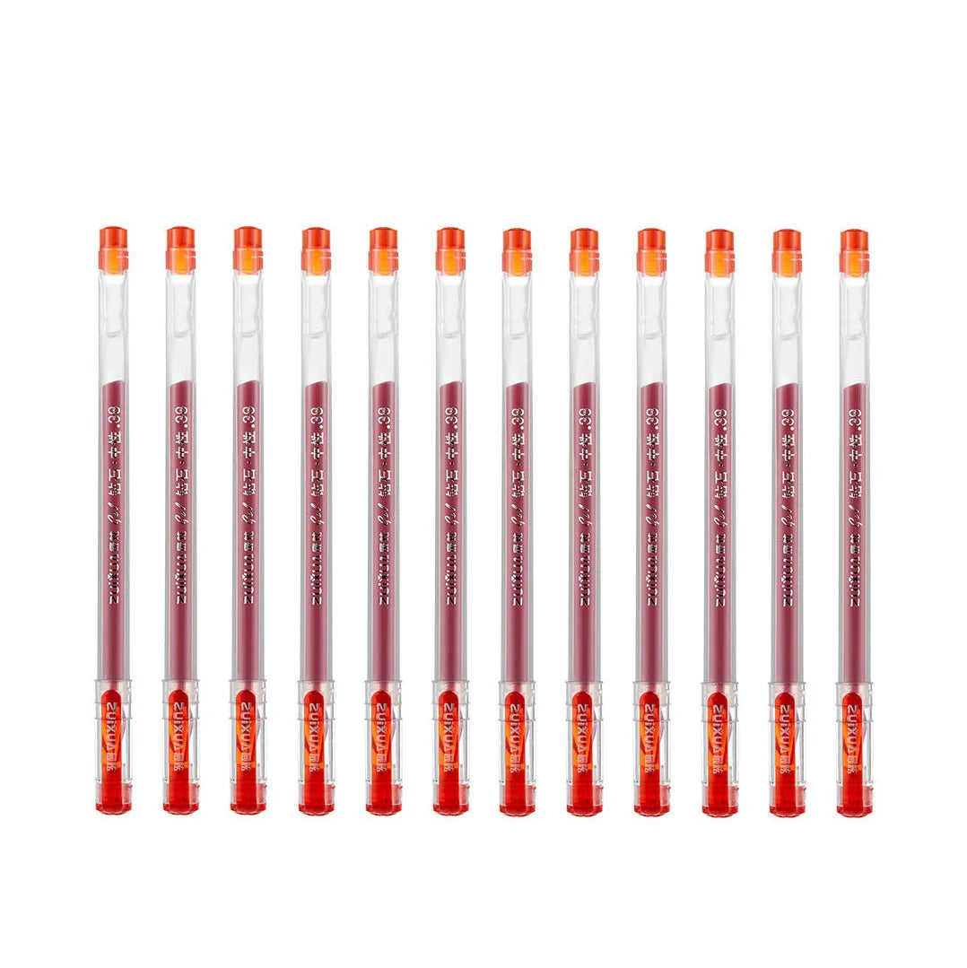 Diamond Tip Gel Pens 12PCS Set | 0.38 mm Smooth Writing Pens | GLOBGRIP® GLOBGRIP®
