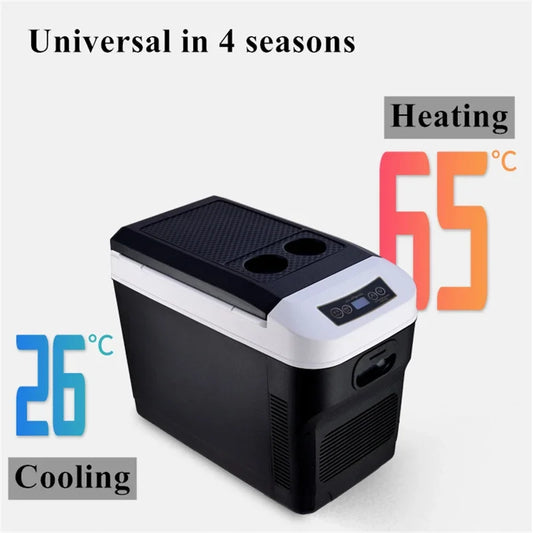28L Car Mini Refrigerator For Outdoor Camping Car Electrical Appliances Cooler Heater Cooling & Warming 12/24V Car Refrigerators GLOBGRIP®