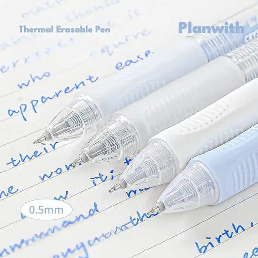 Erasable Gel Pens 3PCS Set | 0.5mm Blue Ink | GLOBGRIP® GLOBGRIP®