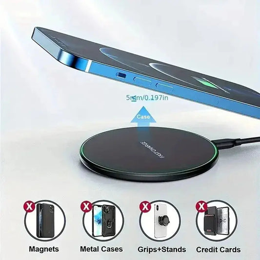 30W Wireless Charger | Industrial Anti-Slip Solution GLOBGRIP®
