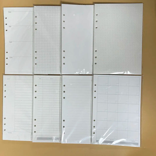 Loose Leaf Refill A5 & A6 | 45 Sheets Planner & Notebook Paper | GLOBGRIP® GLOBGRIP®