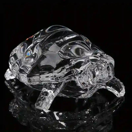 GlobGrip® Crystal Turtle Ornament – Mini Lucky Desk Decoration - GLOBGRIP®