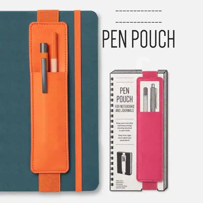 PU Leather Pen Bag | Elastic Buckle Pen Case | GLOBGRIP® GLOBGRIP®