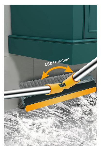 3 In 1 Cleaning Brush Cleaner Brush For Cleaning Bathroom Brush With Long Handle Rotating Floor Brush Crevice Brush GLOBGRIP®