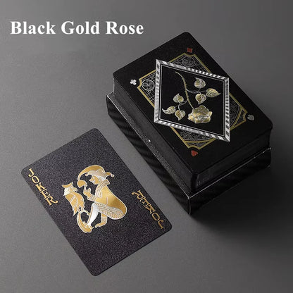 Multiple styles Color Playing Card Game Card Group Waterproof Poker Suit Magic Dmagic Package Board Game Gift Collection GLOBGRIP®