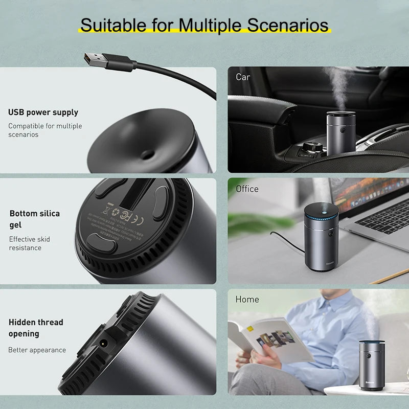 🌬️ Car Diffuser & Humidifier GLOBGRIP®