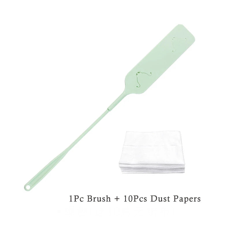 Practical Household Dust Cleaning Brush with 10 Pcs Non-woven Cleaning Cloth GLOBGRIP®