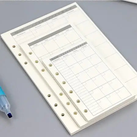 45 Sheets Loose-Leaf Refill – A5 & A6 Sizes GLOBGRIP®