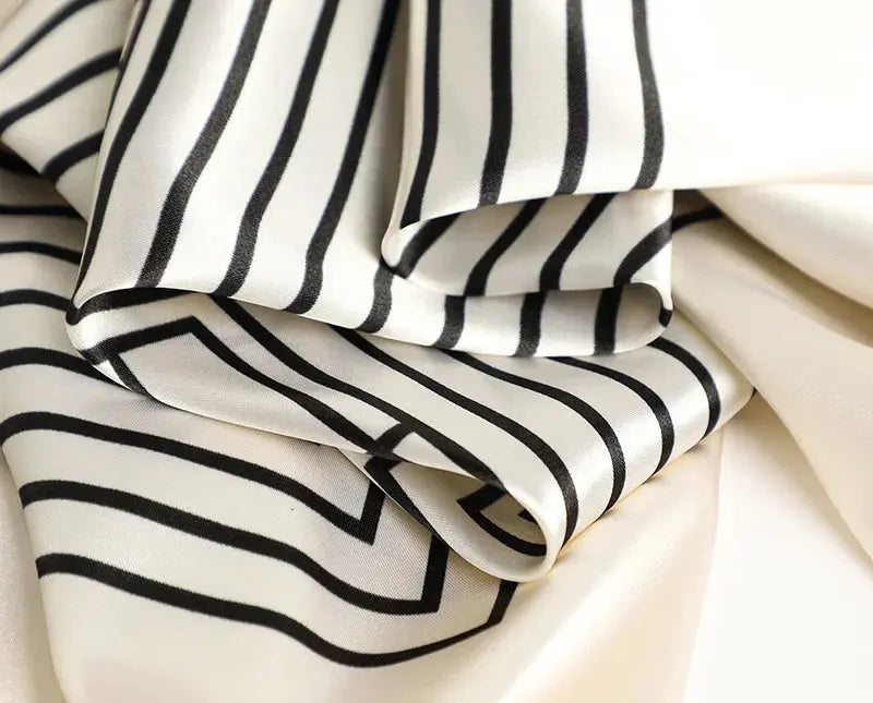 Luxury Silk Satin Square Scarf | Industrial Anti-Slip Solution GLOBGRIP®