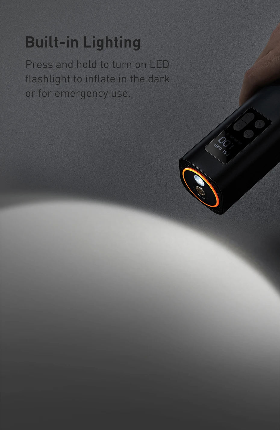 .  🔧 Mini Car Air Compressor GLOBGRIP®