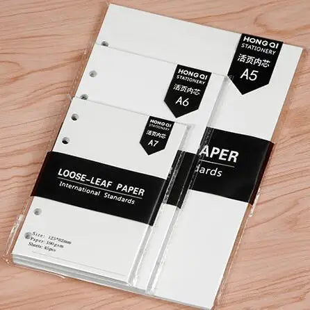 45 Sheets Loose-Leaf Refill – A5 & A6 Sizes GLOBGRIP®