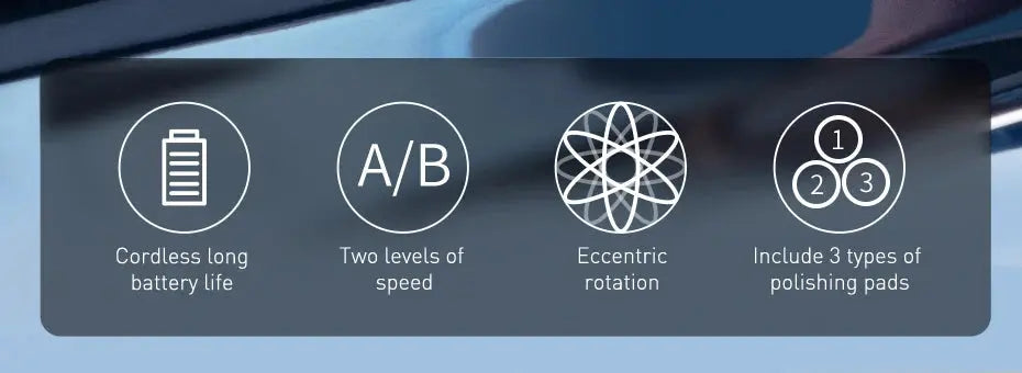 Baseus Wireless Car Polisher Machine – Cordless Electric Wax GLOBGRIP®