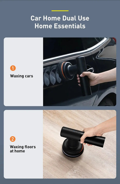 Baseus Wireless Car Polisher Machine – Cordless Electric Wax GLOBGRIP®