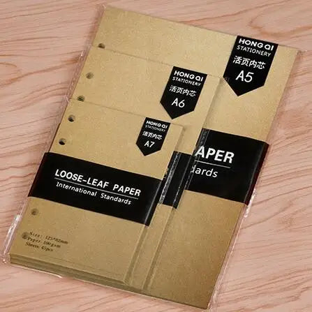 45 Sheets Loose-Leaf Refill – A5 & A6 Sizes GLOBGRIP®