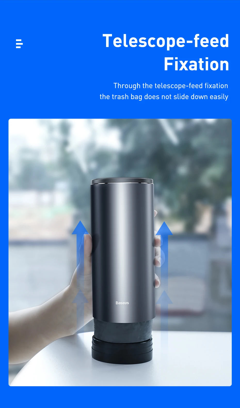🗑️ Car Trash Bin GLOBGRIP®