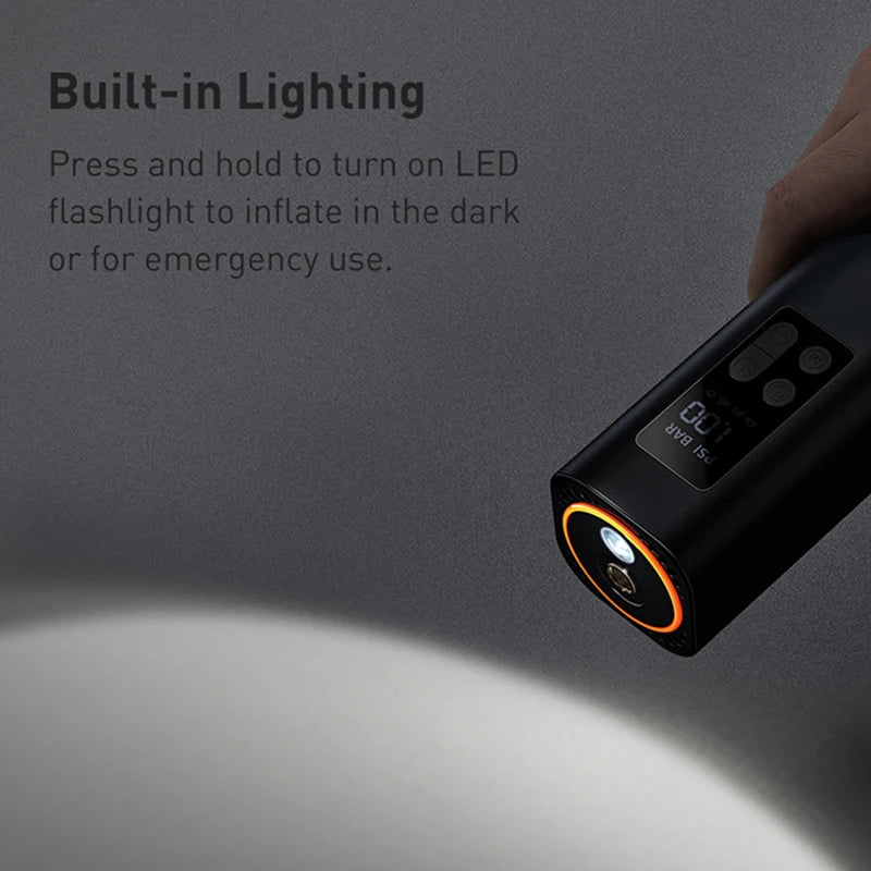 .  🔧 Mini Car Air Compressor GLOBGRIP®