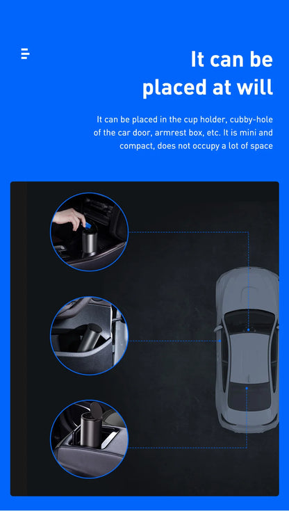 🗑️ Car Trash Bin GLOBGRIP®