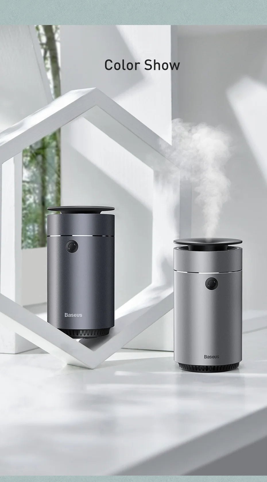 🌬️ Car Diffuser & Humidifier GLOBGRIP®