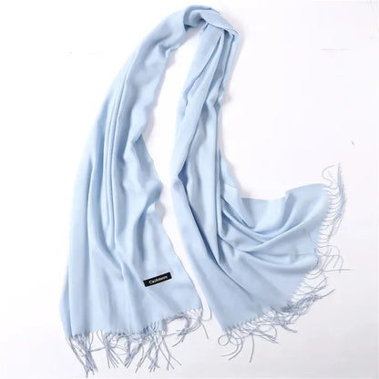 Solid Women's Cashmere Scarf | Industrial Anti-Slip Solution GLOBGRIP®