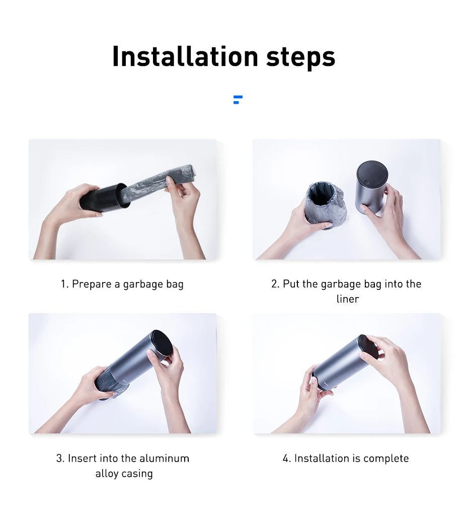 🗑️ Car Trash Bin GLOBGRIP®