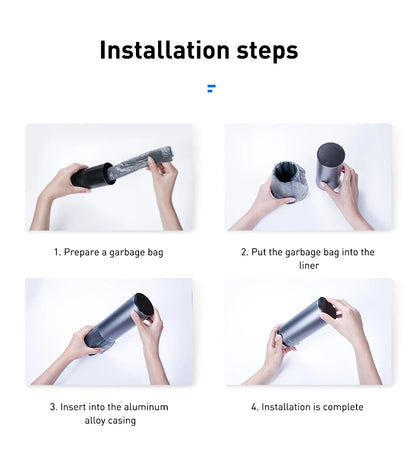 🗑️ Car Trash Bin GLOBGRIP®