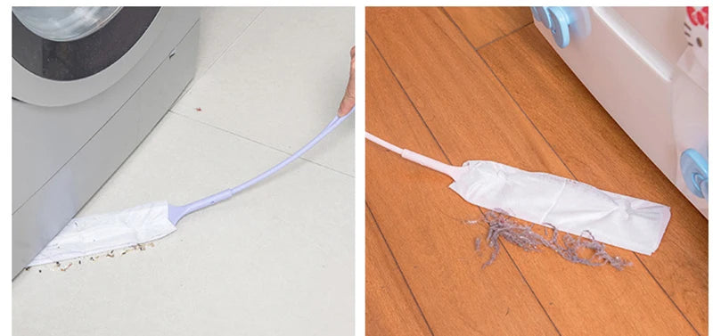 Practical Household Dust Cleaning Brush with 10 Pcs Non-woven Cleaning Cloth GLOBGRIP®