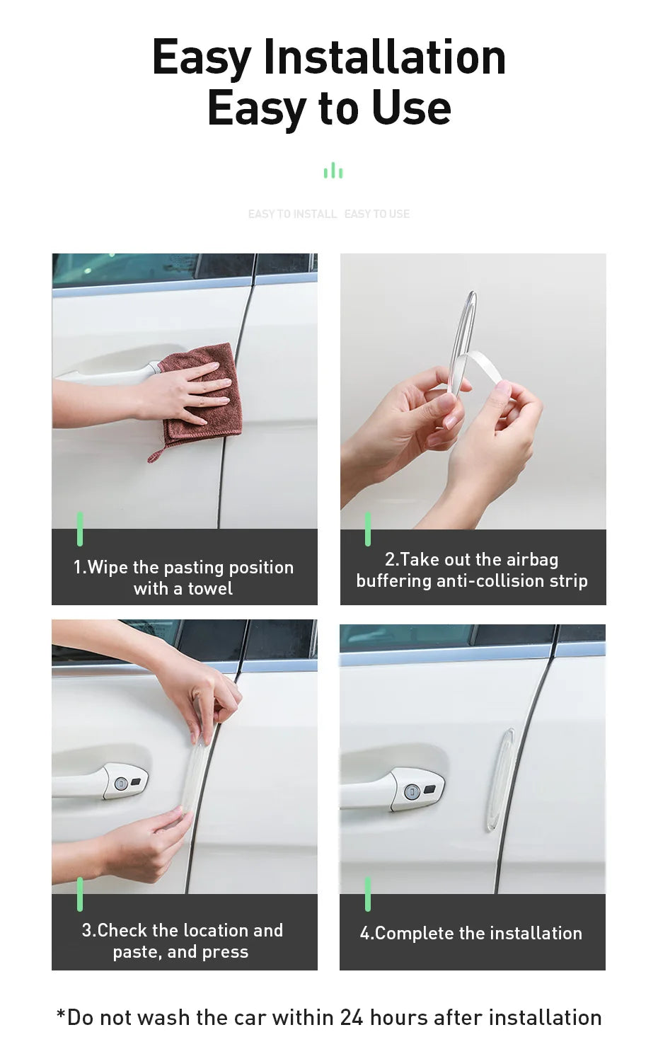 🛡️ 4Pcs Car Door Protector GLOBGRIP®