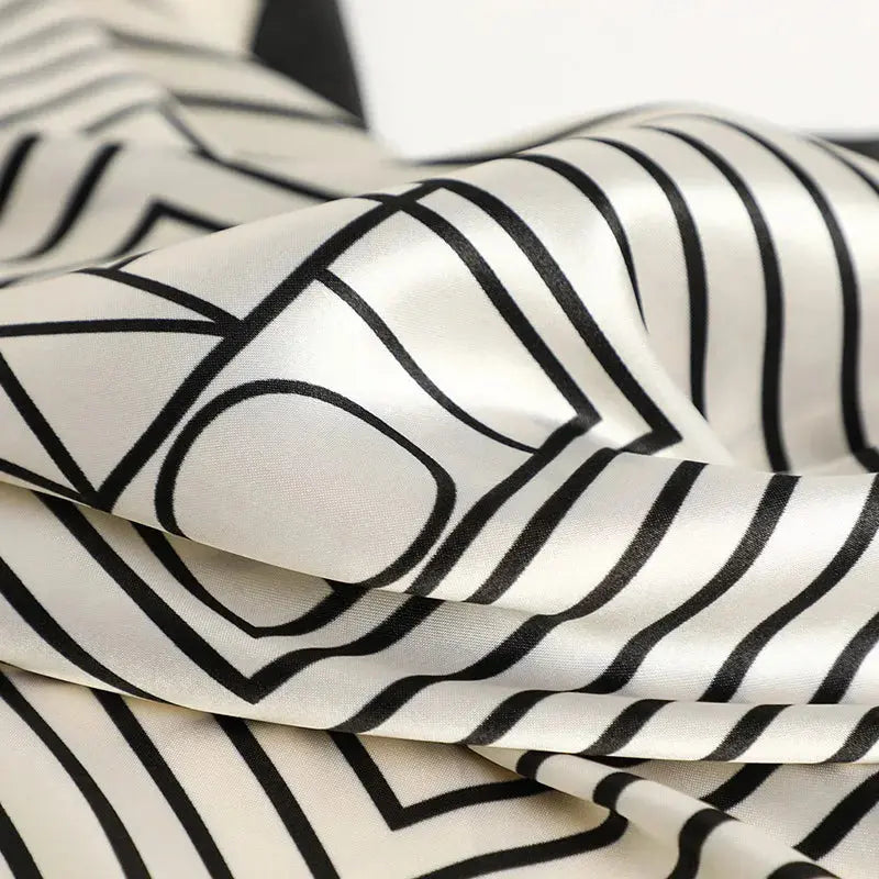 Luxury Silk Satin Square Scarf | Industrial Anti-Slip Solution GLOBGRIP®