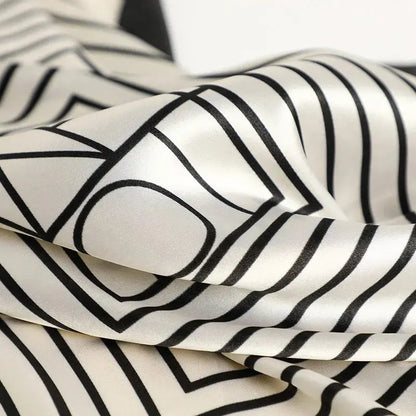 Luxury Silk Satin Square Scarf | Industrial Anti-Slip Solution GLOBGRIP®