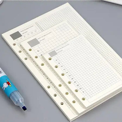 45 Sheets Loose-Leaf Refill – A5 & A6 Sizes GLOBGRIP®