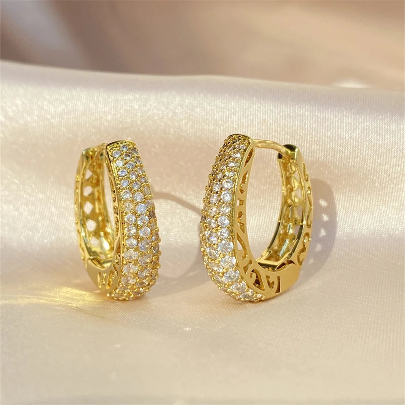 Boho High-end Zircon Decorative Earrings Suitable For Women To Wear Fashionable Jewelry For Summer Travel GLOBGRIP®