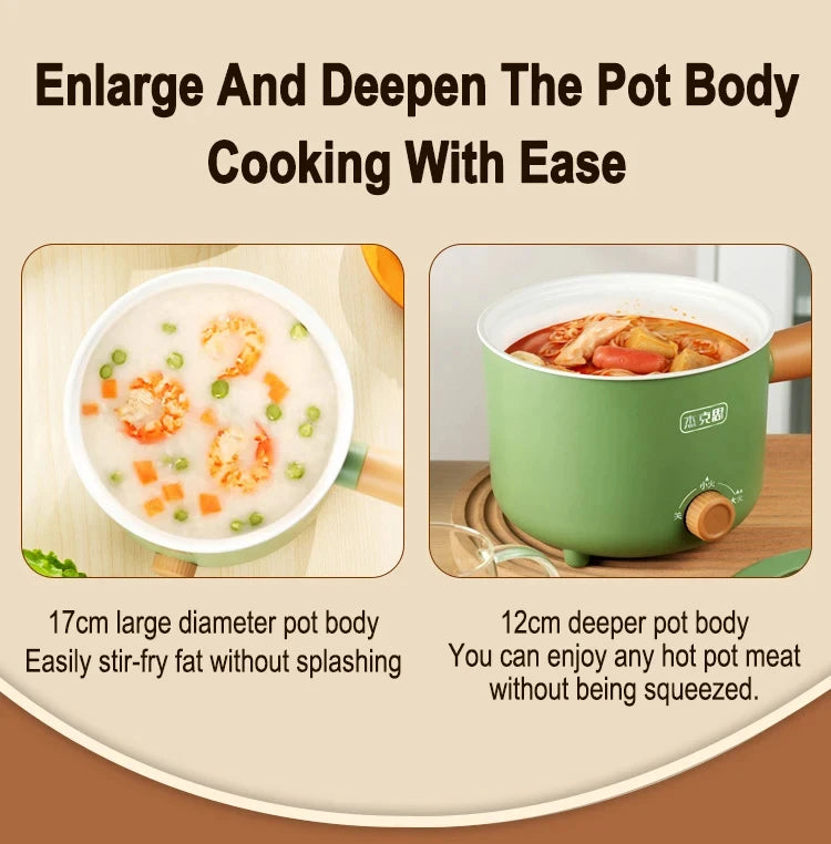 Multi Cookers Electric Pot Household Non-stick Pan Hot Pot Rice Cooker Cooking Appliances Electric Rice Cooker GLOBGRIP®
