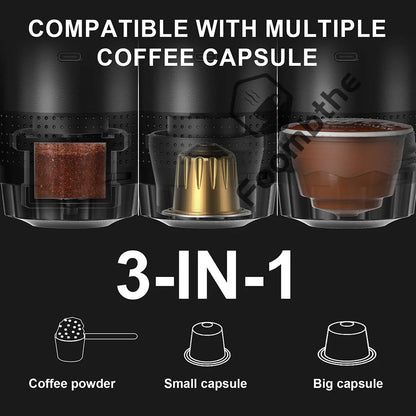 Portable Espresso Coffee Machine | Wireless 3-in-1 Travel Coffee Maker | GLOBGRIP® GLOBGRIP®