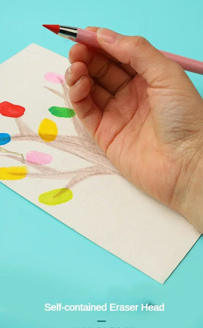 Infinity Pencils Set 12 PCS | Multicolor Colored Pencils | GLOBGRIP® GLOBGRIP®