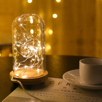 10/20/30M USB LED String Lights Copper Silver Wire Garland Light Waterproof Fairy Lights For Christmas Wedding Party Decoration GLOBGRIP®