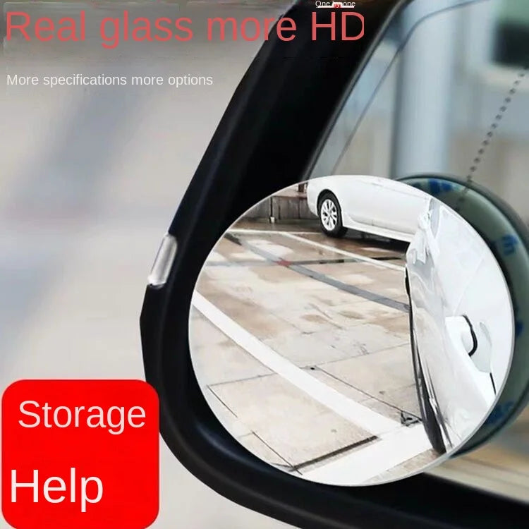 Car Blind Spot Rear View Mirror Wide Angle 360 Degree GLOBGRIP®