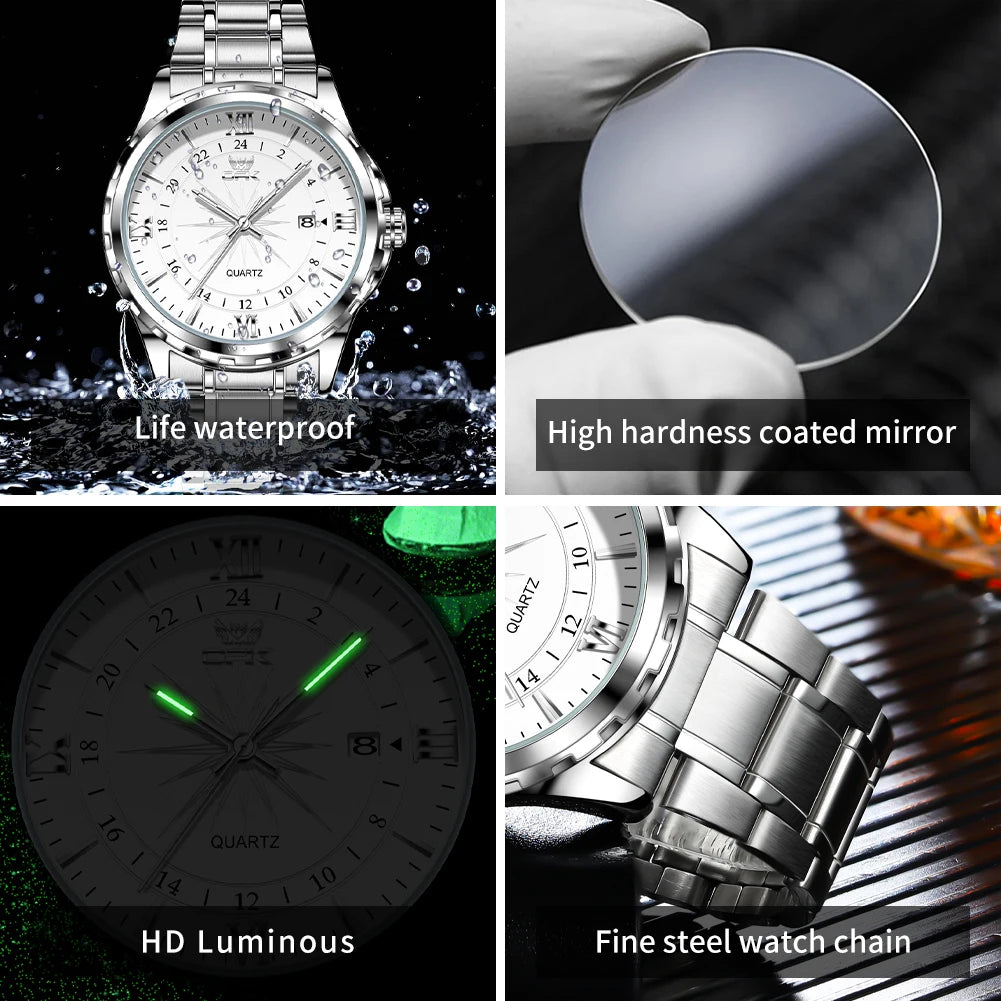 ✨ OPK Steel Belt Men’s Watch GLOBGRIP®