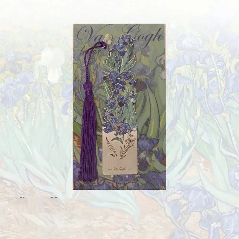 Aesthetic Floral Metal Bookmark | Industrial Anti-Slip Solution GLOBGRIP®