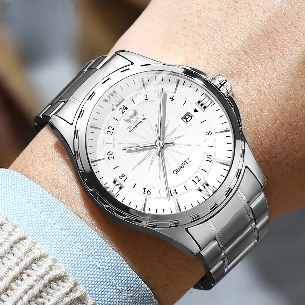 ✨ OPK Steel Belt Men’s Watch GLOBGRIP®