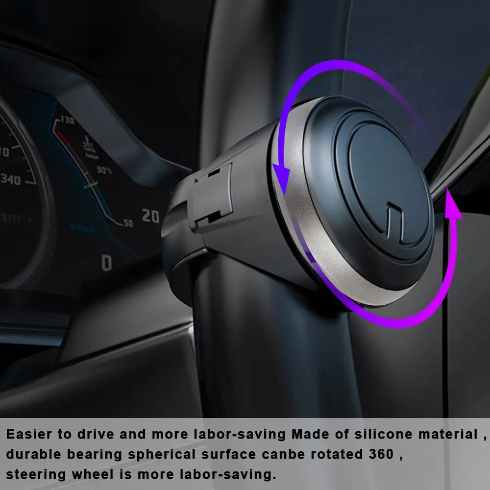 Steering Wheel Booster Spinner | Industrial Anti-Slip Solution GLOBGRIP®