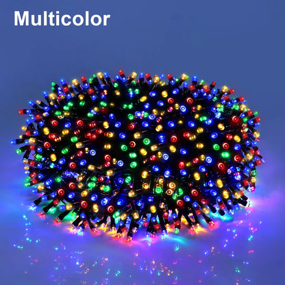 10M-100M Led Light String Street Garland Fairy Light 110V 220V Waterproof Outdoor Garden Party Wedding Christmas Decoration Lamp GLOBGRIP®
