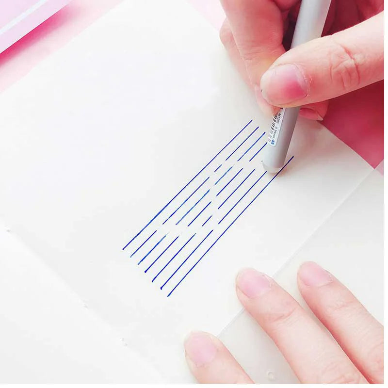 🐷🐻🐱🐭 4 Pcs/Set Kawaii Pig Bear Cat Mouse Erasable Gel Pens GLOBGRIP®