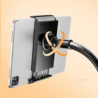 128cm Phone Holder Stand Lazy Bracket Headrest Bed 360 Flexible Long Arms Clamp Mount for IPhone Samsung and 3.5~6.7" Device GLOBGRIP®